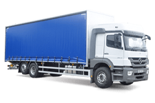 Van Hire Bridgwater - 26 Tonne Curtain Side Truck - Truck hire Bridgwater