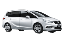 Van Hire Bridgwater - Vauxhall Zafira 5 + 2 - Minibus hire Bridgwater